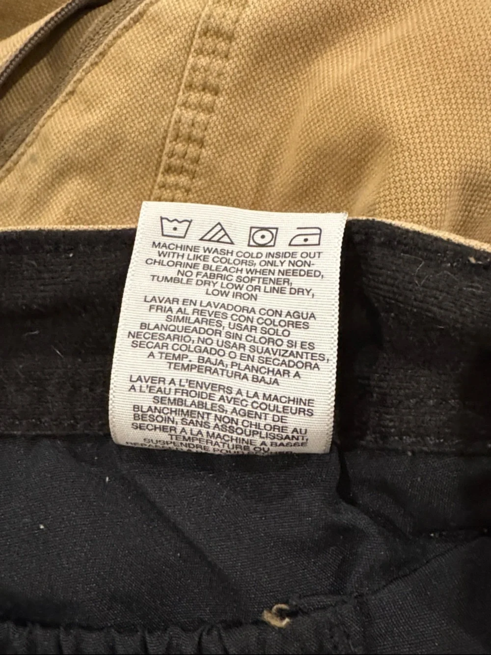 Wrangler Khaki Carpenter Chinos - Durable Men's Work Pants - Picture 10 of 10